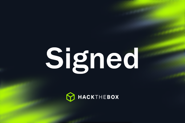 HackTheBox - Signed